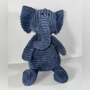 Jellycat Blue Cordy Roy Elephant 16” Plush Corduroy Lovey Stuffed Animal Toy